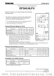 DF3A5.6LFU datasheet pdf TOSHIBA