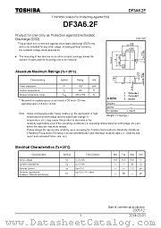 DF3A6.2F datasheet pdf TOSHIBA