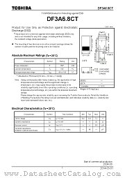 DF3A6.8CT datasheet pdf TOSHIBA