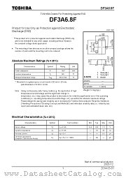 DF3A6.8F datasheet pdf TOSHIBA