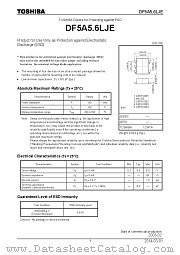 DF5A5.6LJE datasheet pdf TOSHIBA