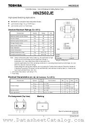 HN2S02JE datasheet pdf TOSHIBA