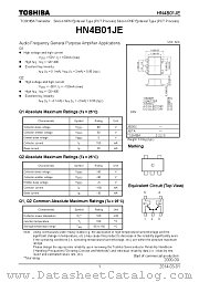 HN4B01JE datasheet pdf TOSHIBA