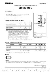 JDH2S01FS datasheet pdf TOSHIBA