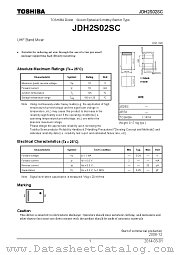 JDH2S02SC datasheet pdf TOSHIBA