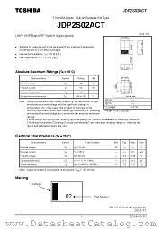 JDP2S02ACT datasheet pdf TOSHIBA