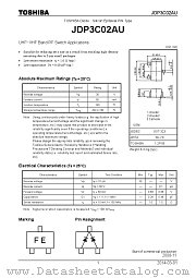 JDP3C02AU datasheet pdf TOSHIBA