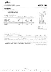 M9202-15KV datasheet pdf TOSHIBA