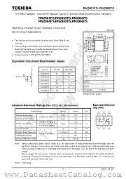 RN2962FS datasheet pdf TOSHIBA