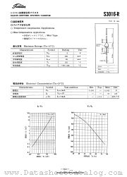 S3016-R datasheet pdf TOSHIBA
