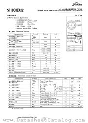 SF1000EX22 datasheet pdf TOSHIBA