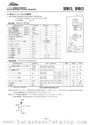 SF1D12 datasheet pdf TOSHIBA
