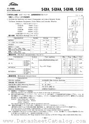 S-GX4B datasheet pdf TOSHIBA
