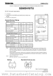 SSM5H10TU datasheet pdf TOSHIBA