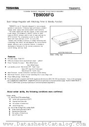 TB9006FG datasheet pdf TOSHIBA