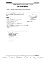 TB9060FNG datasheet pdf TOSHIBA