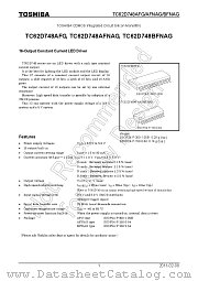 TC62D748AFG datasheet pdf TOSHIBA