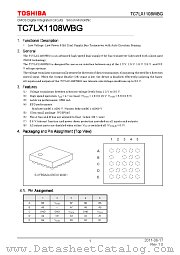 TC7LX1108WBG datasheet pdf TOSHIBA