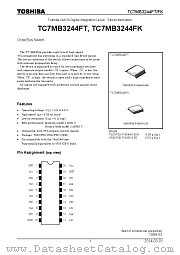 TC7MB3244FT datasheet pdf TOSHIBA