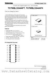 TC7MBL3244AFT datasheet pdf TOSHIBA