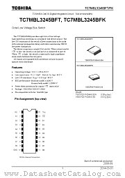 TC7MBL3245BFT datasheet pdf TOSHIBA