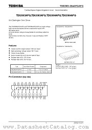 TD62084APG datasheet pdf TOSHIBA
