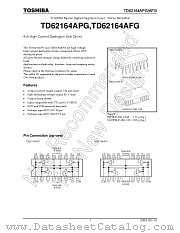 TD62164AFG datasheet pdf TOSHIBA