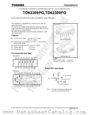 TD62309PG datasheet pdf TOSHIBA