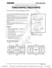 TD62318APG datasheet pdf TOSHIBA