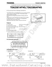 TD62388AFNG datasheet pdf TOSHIBA