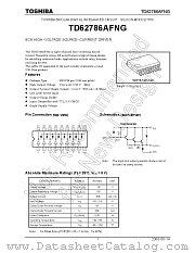 TD62786AFNG datasheet pdf TOSHIBA