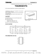 TD62M4601FG datasheet pdf TOSHIBA