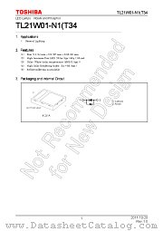 TL21W01-N1(T34 datasheet pdf TOSHIBA