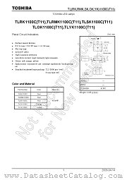 TLRK1100C(T11) datasheet pdf TOSHIBA