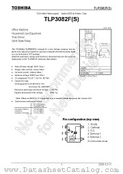 TLP3082F(S) datasheet pdf TOSHIBA