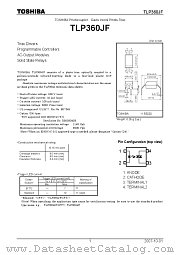 TLP360JF datasheet pdf TOSHIBA