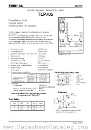 TLP705 datasheet pdf TOSHIBA
