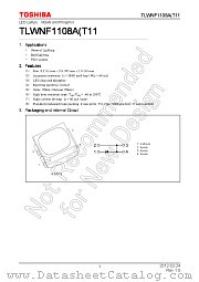 TLWNF1108A(T11 datasheet pdf TOSHIBA
