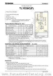 TLYE50C(F) datasheet pdf TOSHIBA