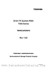TMPM330FDWFG datasheet pdf TOSHIBA