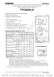 TPC8A04-H datasheet pdf TOSHIBA