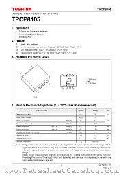 TPCP8105 datasheet pdf TOSHIBA