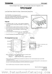 TPD1045F datasheet pdf TOSHIBA