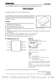 TPD1052F datasheet pdf TOSHIBA