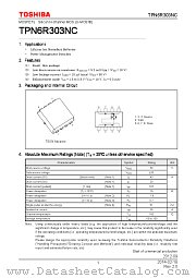 TPN6R303NC datasheet pdf TOSHIBA