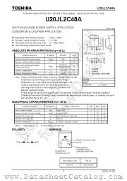 U20JL2C48A datasheet pdf TOSHIBA