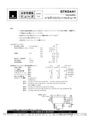 STK5441 datasheet pdf SANYO