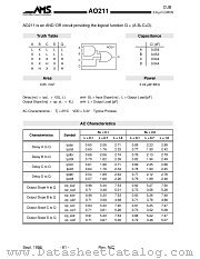 AO211 datasheet pdf Austria Mikro Systems