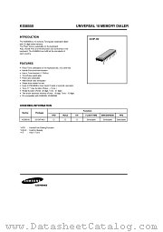 KS58550 datasheet pdf Samsung Electronic