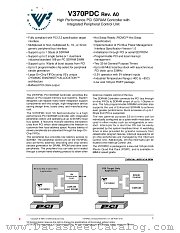 V370PDC datasheet pdf etc